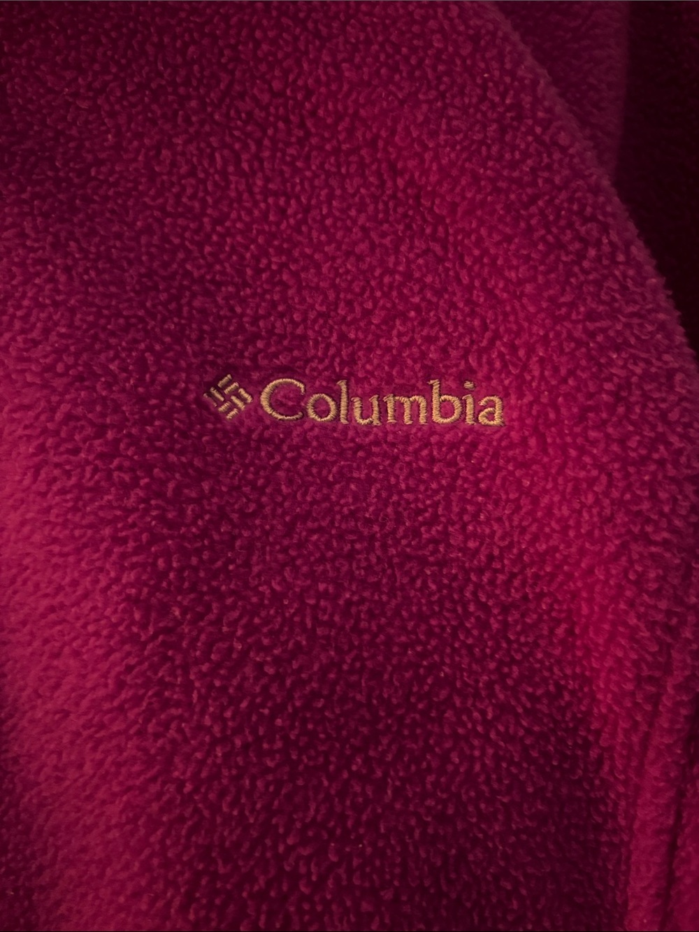Columbia Purple Full-Zip Fleece Jacket - Picture 2 of 10